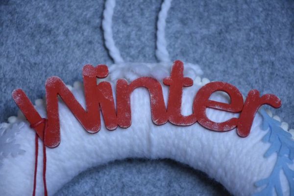 Декоративний вінок "Winter" - Зображення 6