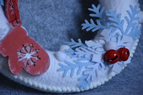 Декоративний вінок "Winter" - Зображення 4