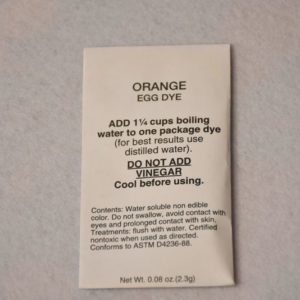 Барвник для писанок - orange (США)