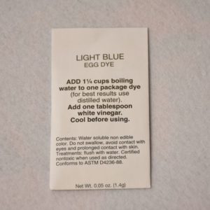 Барвник для писанок - light blue (США)
