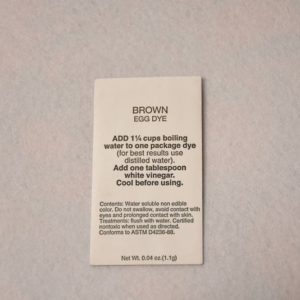 Барвник для писанок - brown (США)