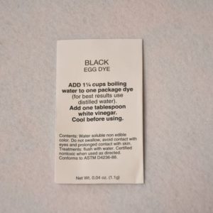 Барвник для писанок - black (США)