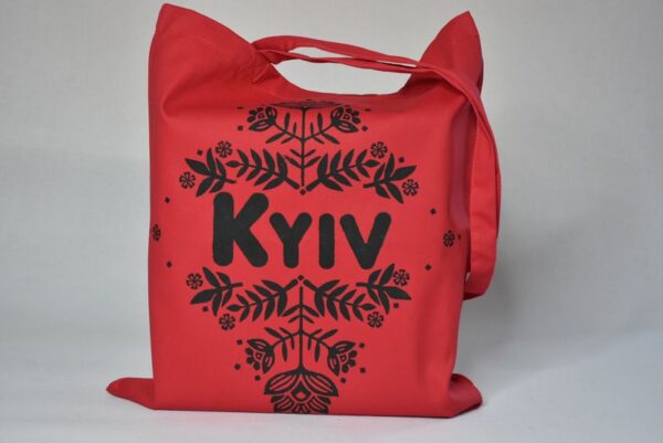 Екосумка червона "Kyiv"