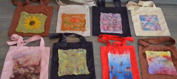 Майстер-клас із мокрого валяння на шовку