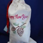 Торбинка "Дівчинка з подарунками" | Майстерня