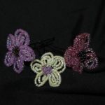 Прикраса з бісеру - заколки. Автор: Тетяна Поліщук. 2008