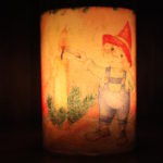 Лампіон (підсвічник парафіновий). Автор: Тетяна Поліщук. 2014
