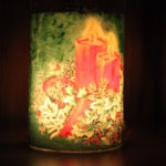 Лампіон (підсвічник парафіновий). Автор: Тетяна Поліщук. 2014